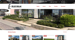 Desktop Screenshot of bilgeemlak.com